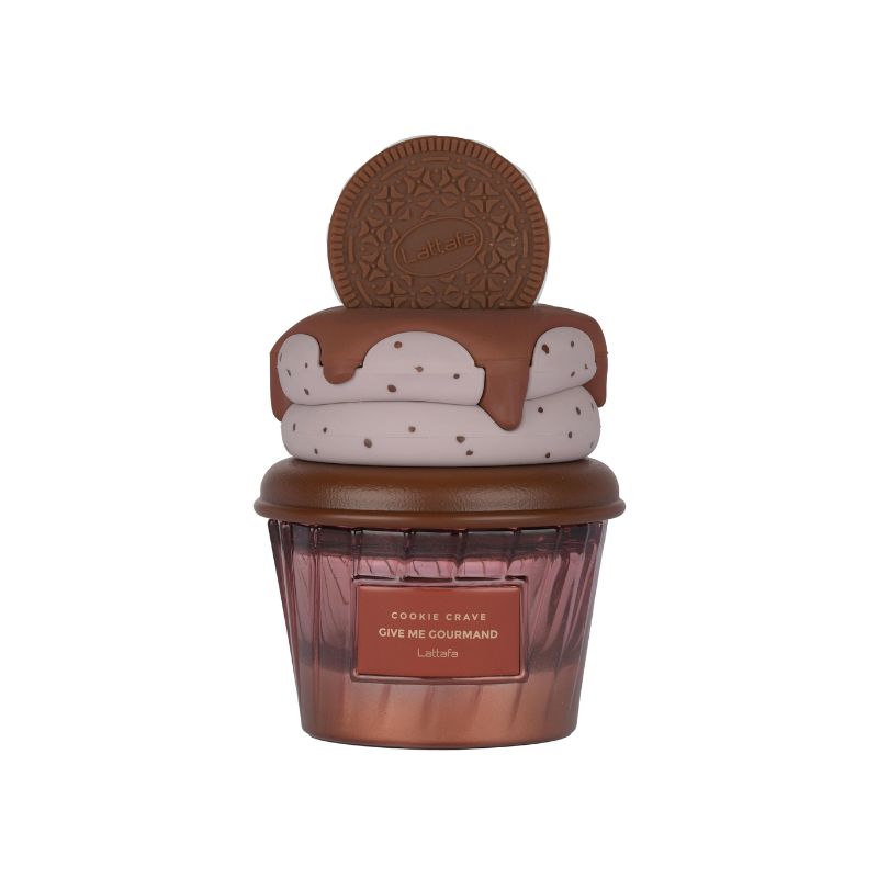 Lattafa Cookie Crave Give Me Gourmand — perfume mujer original en Colombia | Disfragancias