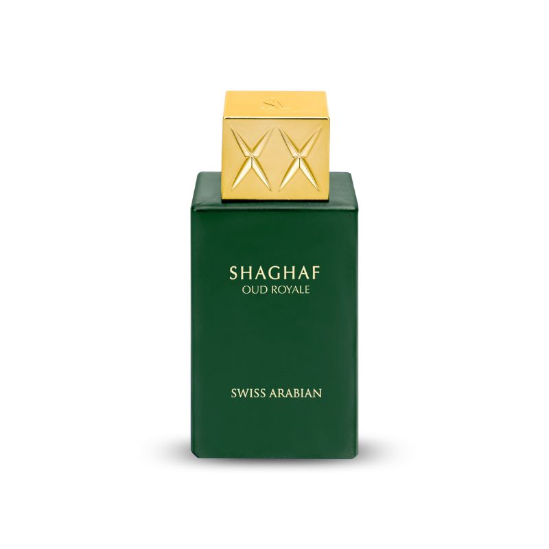 Swiss Arabian Shaghaf Oud Royale — perfume hombre original en Colombia | Disfragancias