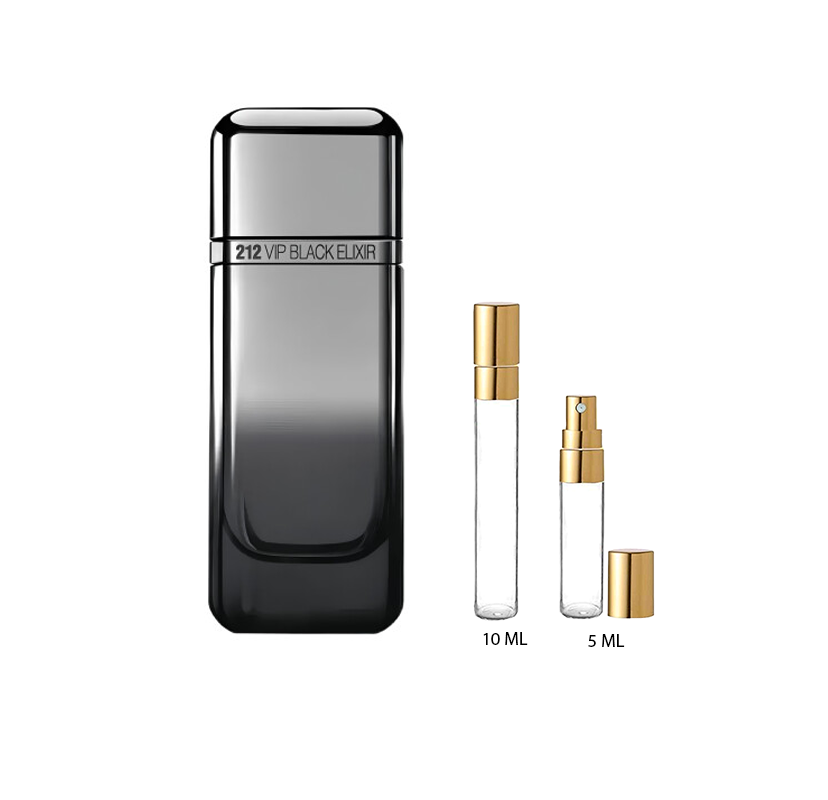 Carolina Herrera 212 VIP Black Elixir — perfume hombre original en Colombia | Disfragancias