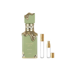 Lattafa Eclaire Pistache — perfume mujer original en Colombia | Disfragancias