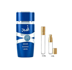 Lattafa Asad Zanzibar — perfume hombre original en Colombia | Disfragancias