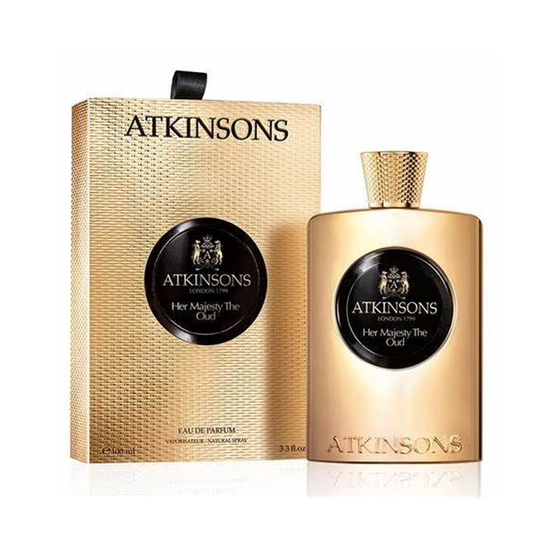 Atkinsons her majesty the oud — perfume mujer original en Colombia | Disfragancias