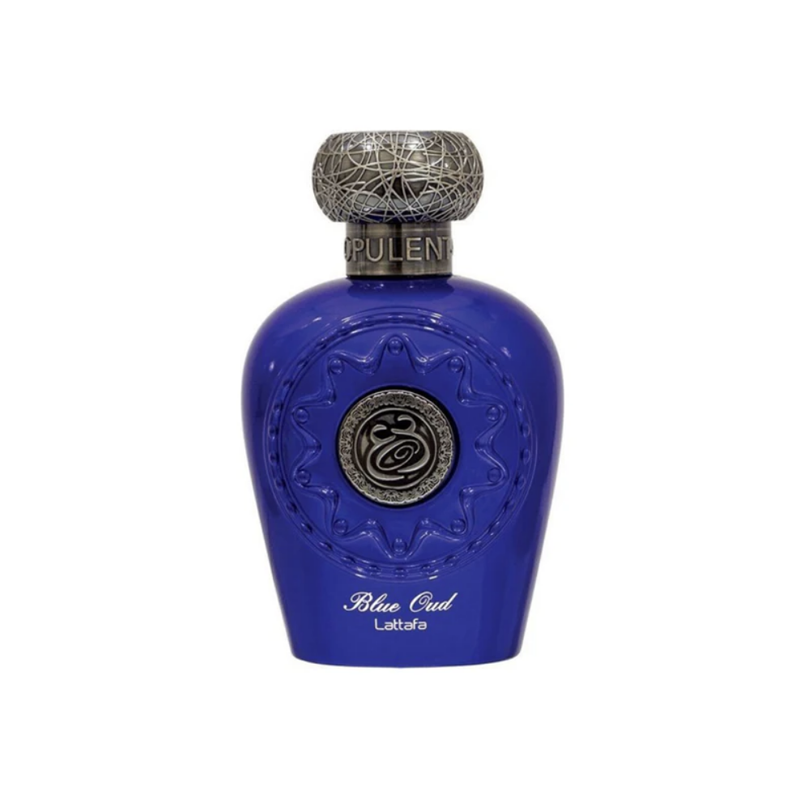 Lattafa Blue Oud — perfume hombre original en Colombia | Disfragancias