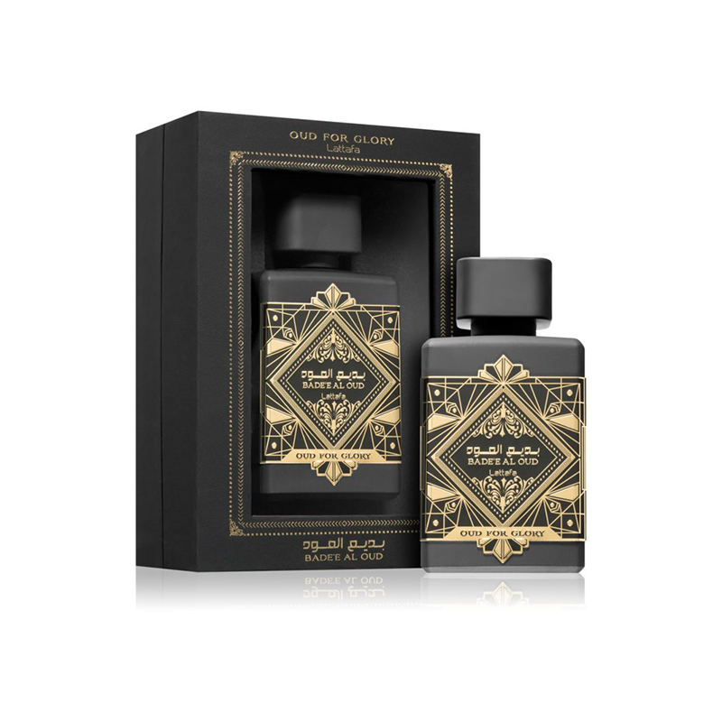 Lattafa Badee al Oud Oud For Glory — perfume hombre original en Colombia | Disfragancias