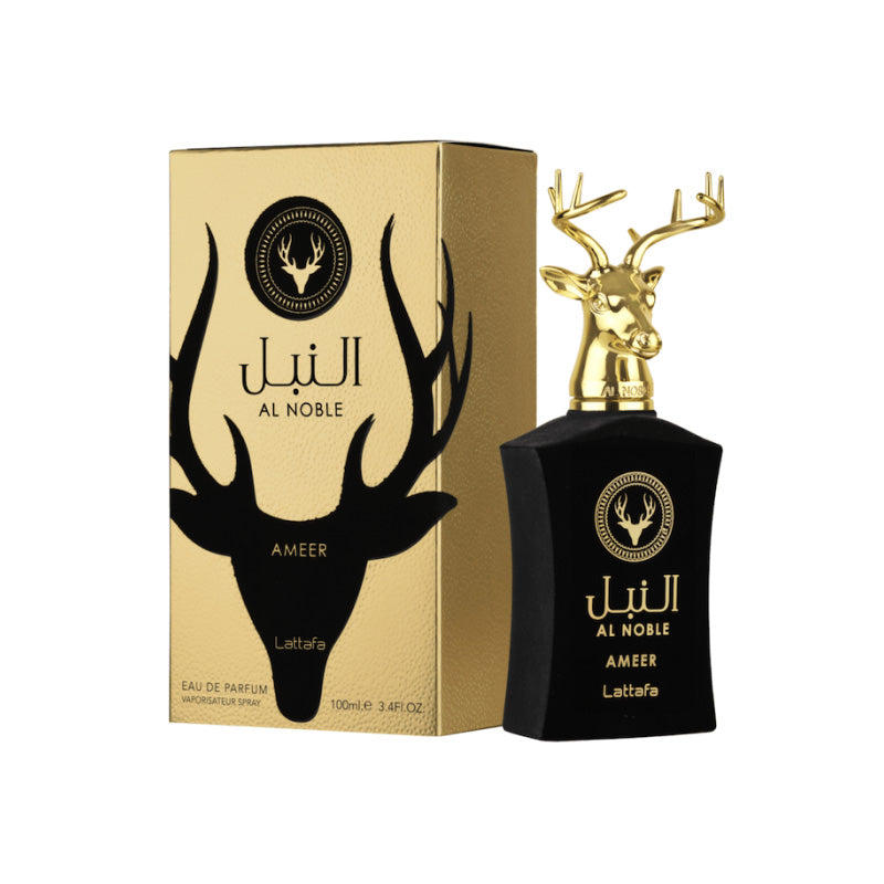 Lattafa Al Noble Ameer — perfume unisex original en Colombia | Disfragancias