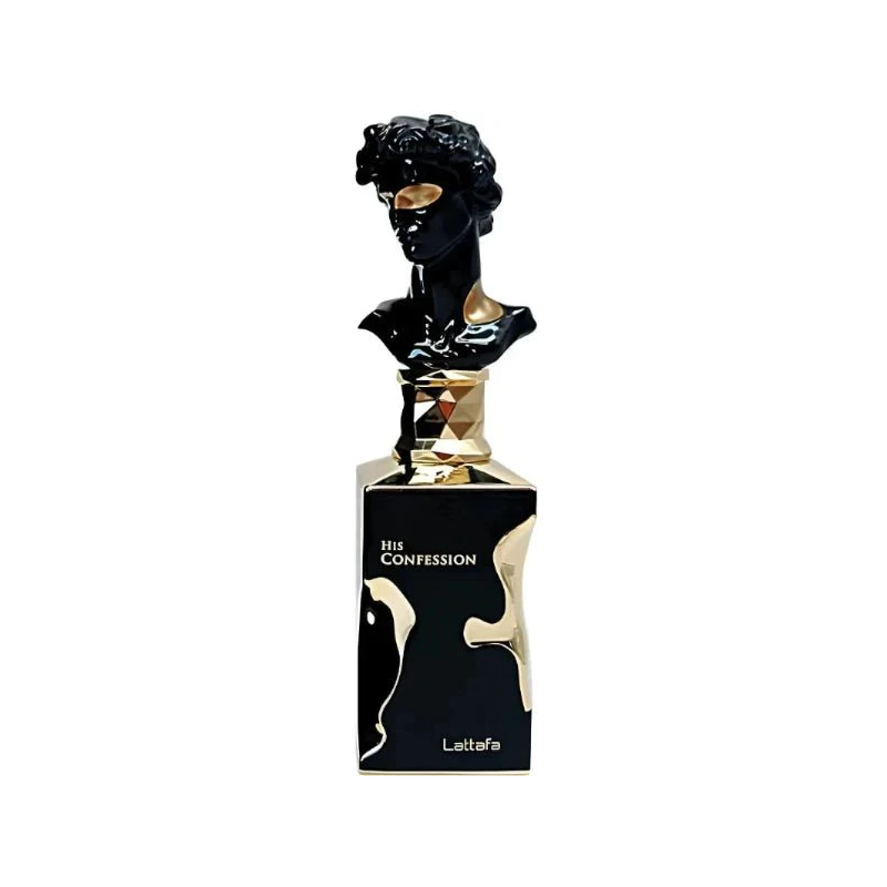 His Confession Lattafa — perfume original en Colombia | Disfragancias