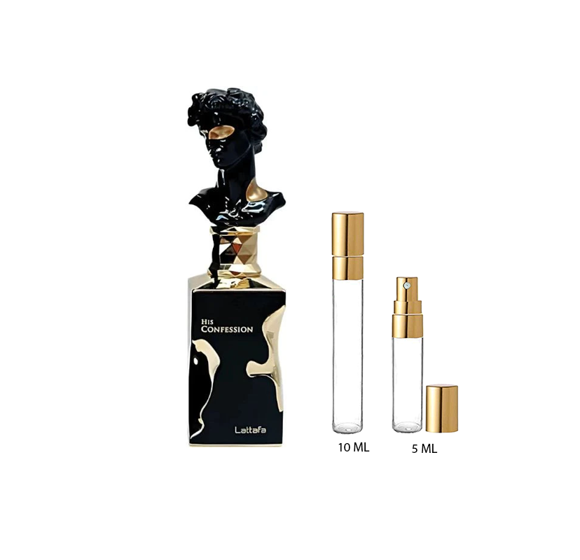 His Confession Lattafa — perfume original en Colombia | Disfragancias