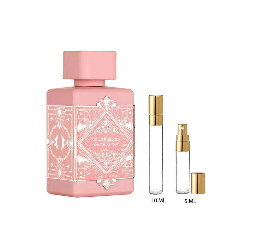 lattafa badee al oud noble blush — perfume mujer original en Colombia | Disfragancias