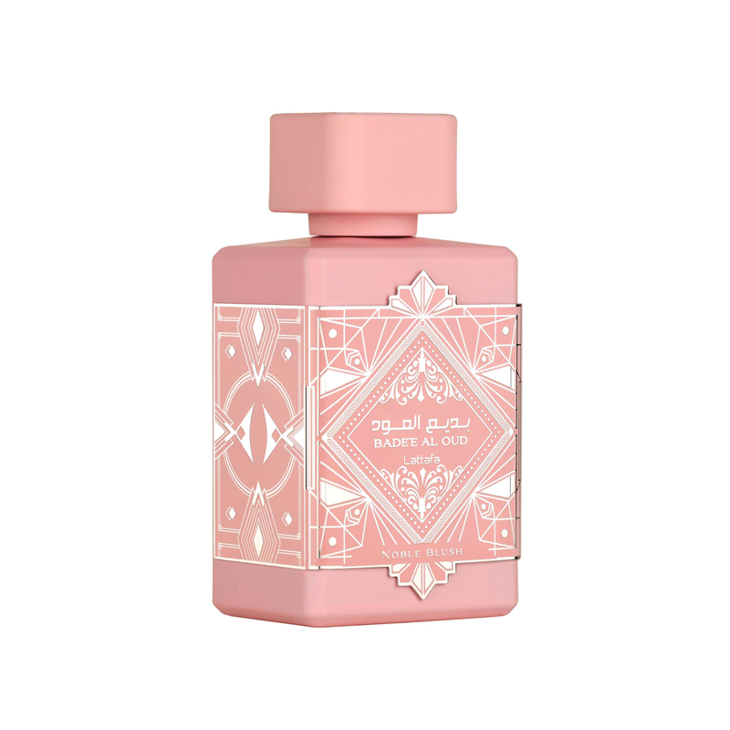 lattafa badee al oud noble blush — perfume mujer original en Colombia | Disfragancias