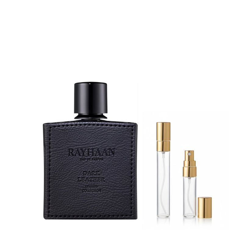 Rayhaan Dark Leather — perfume hombre original en Colombia | Disfragancias