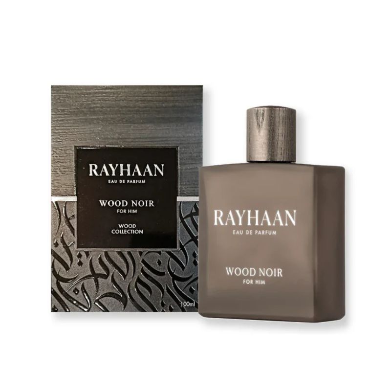 Rayhaan Wood Noir — perfume hombre original en Colombia | Disfragancias