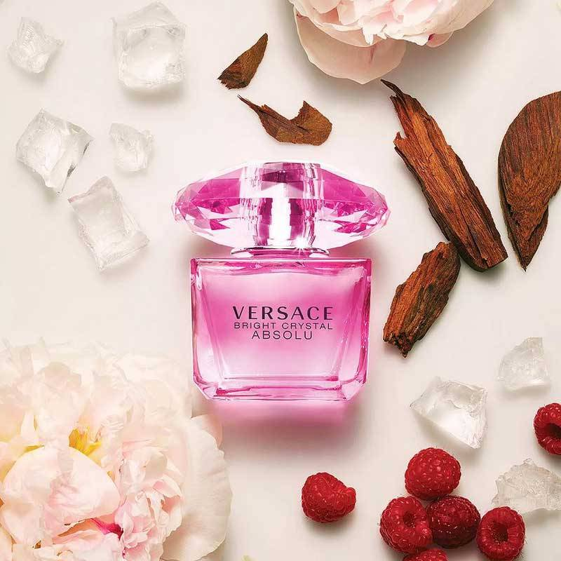 Versace Bright Crystal Absolu — perfume mujer original en Colombia | Disfragancias