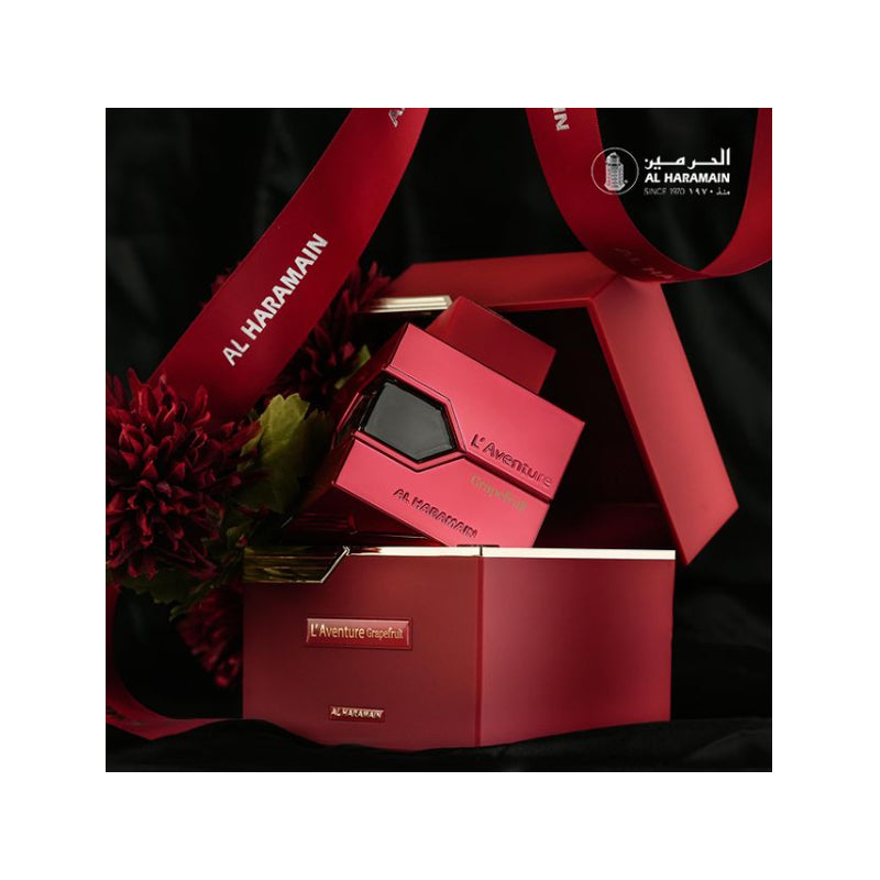 Al Haramain L'Aventure Grapefruit — perfume mujer original en Colombia | Disfragancias