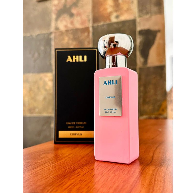 AHLI Corvus — perfume mujer original en Colombia | Disfragancias