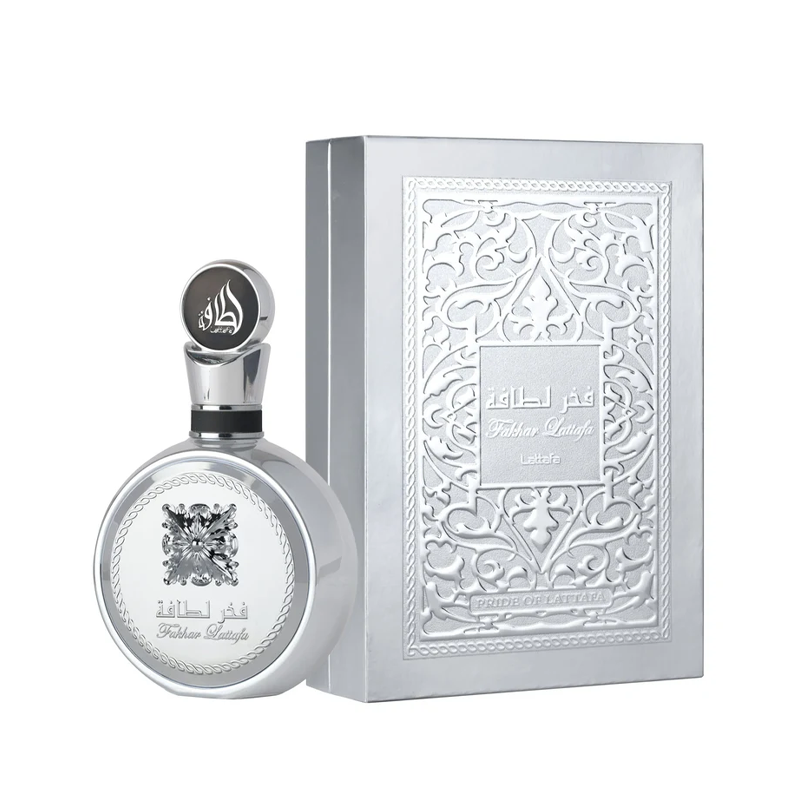 Lattafa Fakhar Platin — perfume unisex original en Colombia | Disfragancias