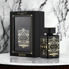 Lattafa Badee al Oud Oud For Glory — perfume hombre original en Colombia | Disfragancias