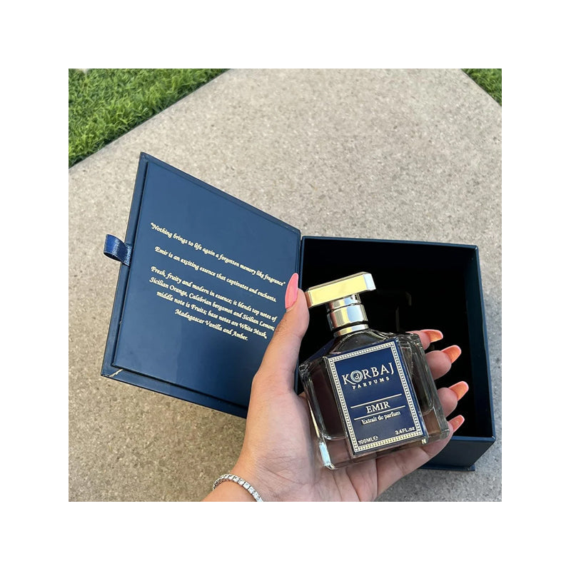 Korbaj Emir — perfume unisex original en Colombia | Disfragancias