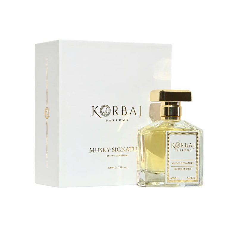 Korbaj Musky Signature — perfume unisex original en Colombia | Disfragancias