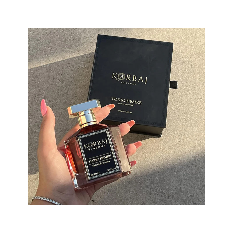 Korbaj Toxic Desire — perfume unisex original en Colombia | Disfragancias