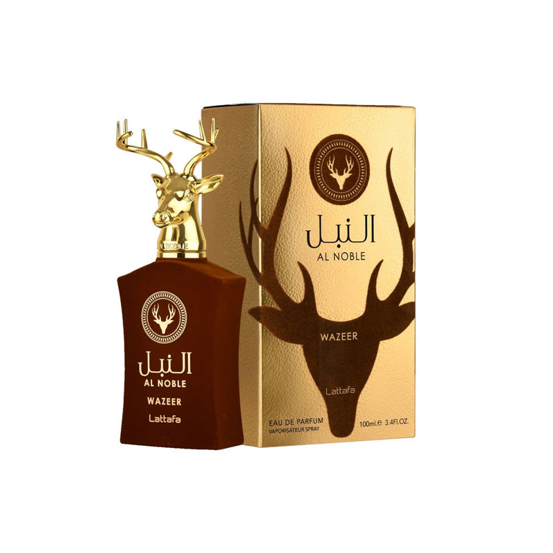 Lattafa Al Noble Wazeer — perfume unisex original en Colombia | Disfragancias