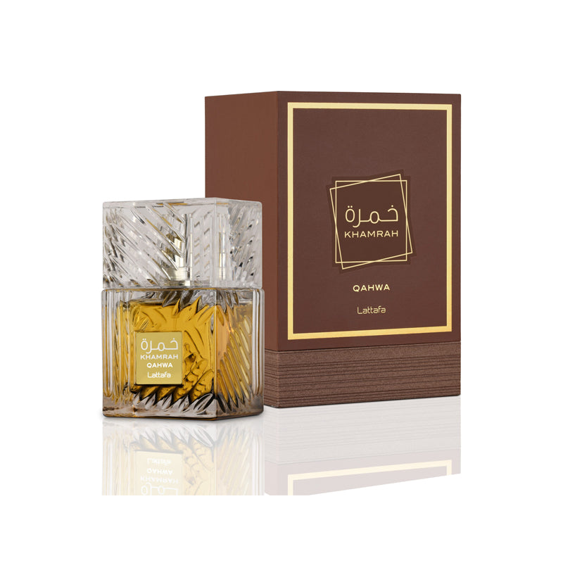 Lattafa Khamrah Qahwa — perfume mujer original en Colombia | Disfragancias