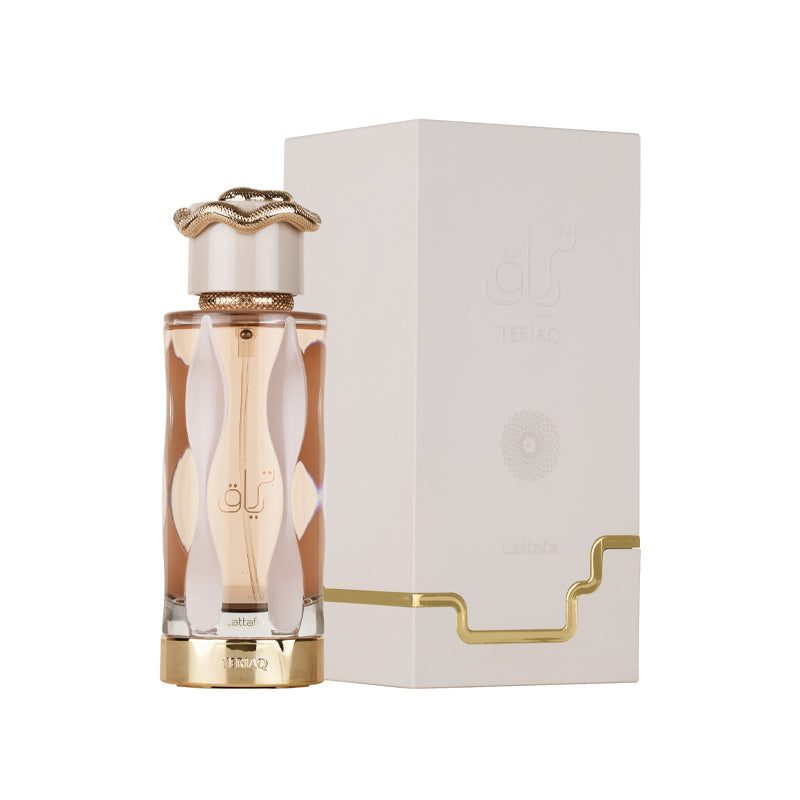 Lattafa Teriaq — perfume mujer original en Colombia | Disfragancias