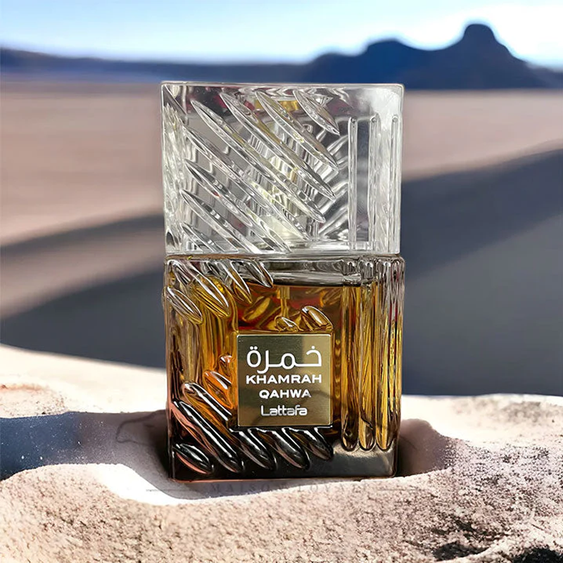 Lattafa Khamrah Qahwa — perfume mujer original en Colombia | Disfragancias