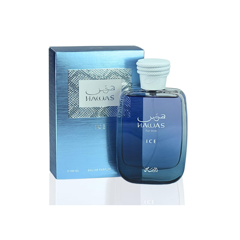 Rasasi Hawas Ice — perfume hombre original en Colombia | Disfragancias