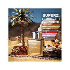 Superz Budapest Abu Dhabi — perfume unisex original en Colombia | Disfragancias