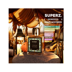 Superz Budapest Morocco — perfume unisex original en Colombia | Disfragancias